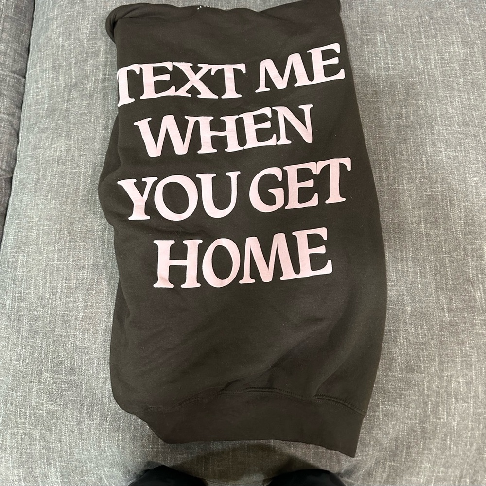 Lonely Ghost Text Me When You Get Home Hoodie